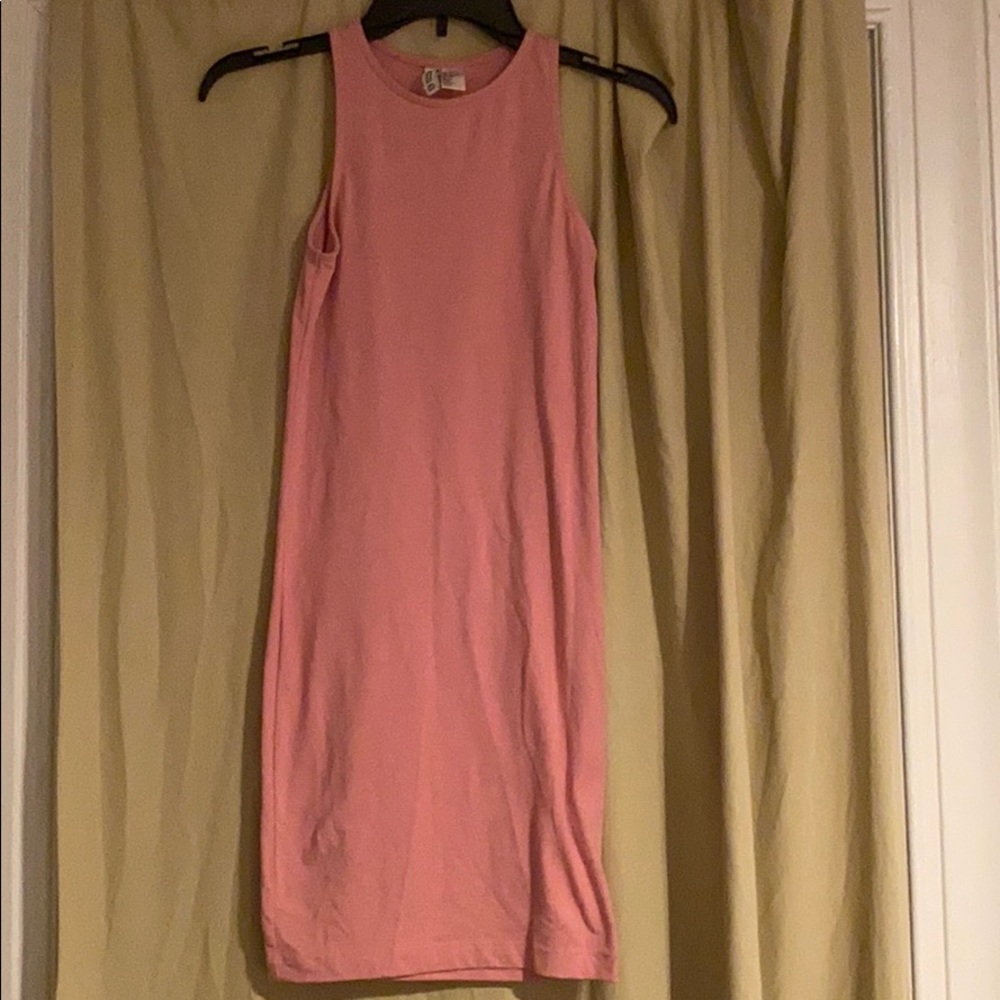 Pink Body Con Dress